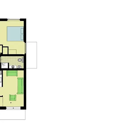 شقة Apartmenthaus Am Waldrand- Kueche - Fruehstueck - Balkon
