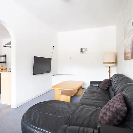 شقة Apartmenthaus Am Waldrand- Kueche - Fruehstueck - Balkon *