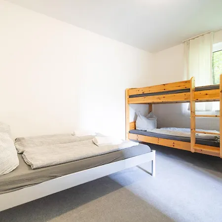 شقة Apartmenthaus Am Waldrand- Kueche - Fruehstueck - Balkon فيلديمان