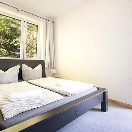 Lejlighed Apartmenthaus Am Waldrand- Kueche - Fruehstueck - Balkon