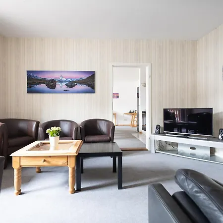 Lejlighed Apartmenthaus Am Waldrand- Kueche - Fruehstueck - Balkon