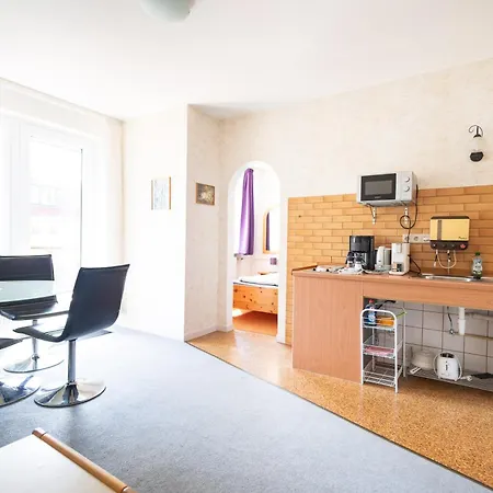 Apartmenthaus Am Waldrand- Kueche - Fruehstueck - Balkon Lejlighed Wildemann