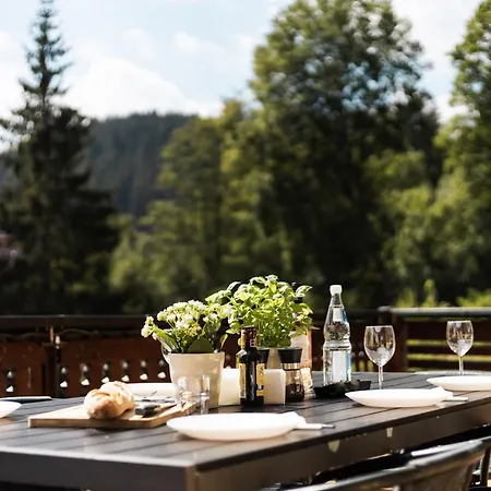 Apartmenthaus Am Waldrand- Kueche - Fruehstueck - Balkon Lejlighed *
